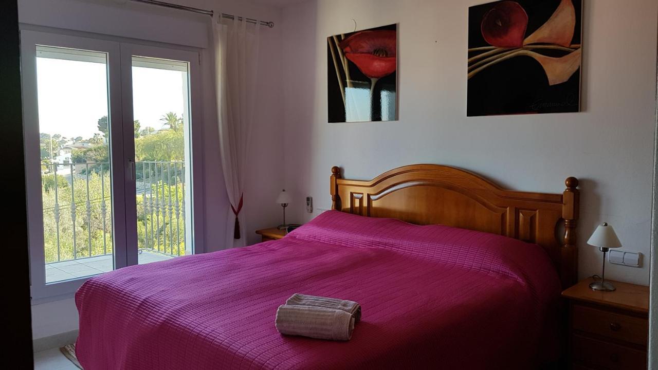 Rosalalinda - Cosy Semi-Detached Home With Sea Views And Large Terrace Moraira Exteriör bild