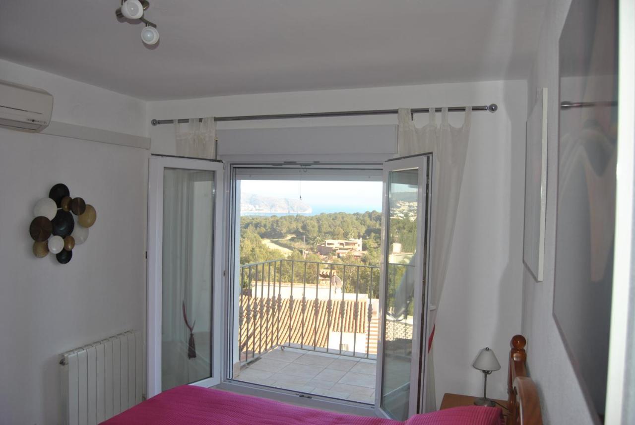 Rosalalinda - Cosy Semi-Detached Home With Sea Views And Large Terrace Moraira Exteriör bild